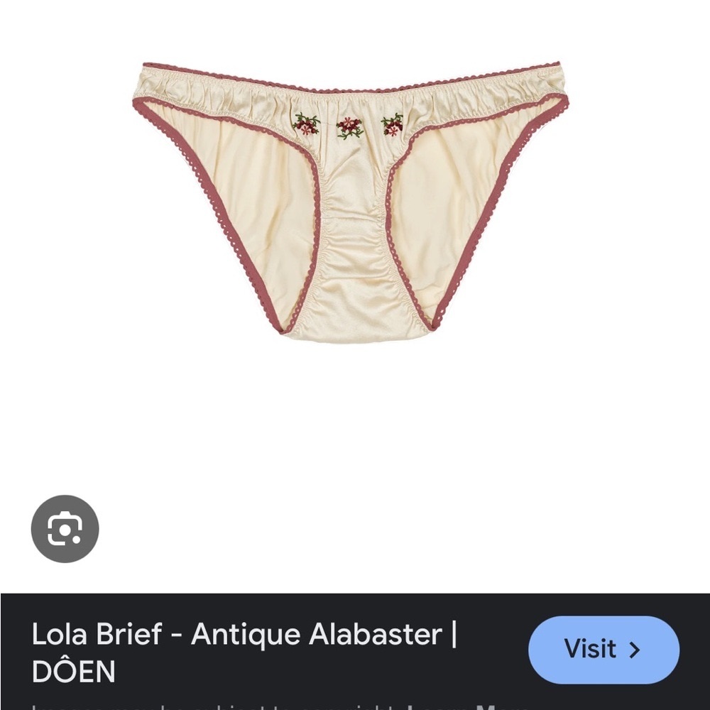 DÔEN Lola Brief - Antique Alabaster